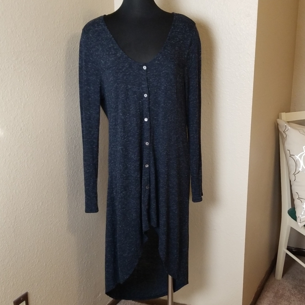 Soft Surroundings Asymmetric Button Front Cardigan - image 1